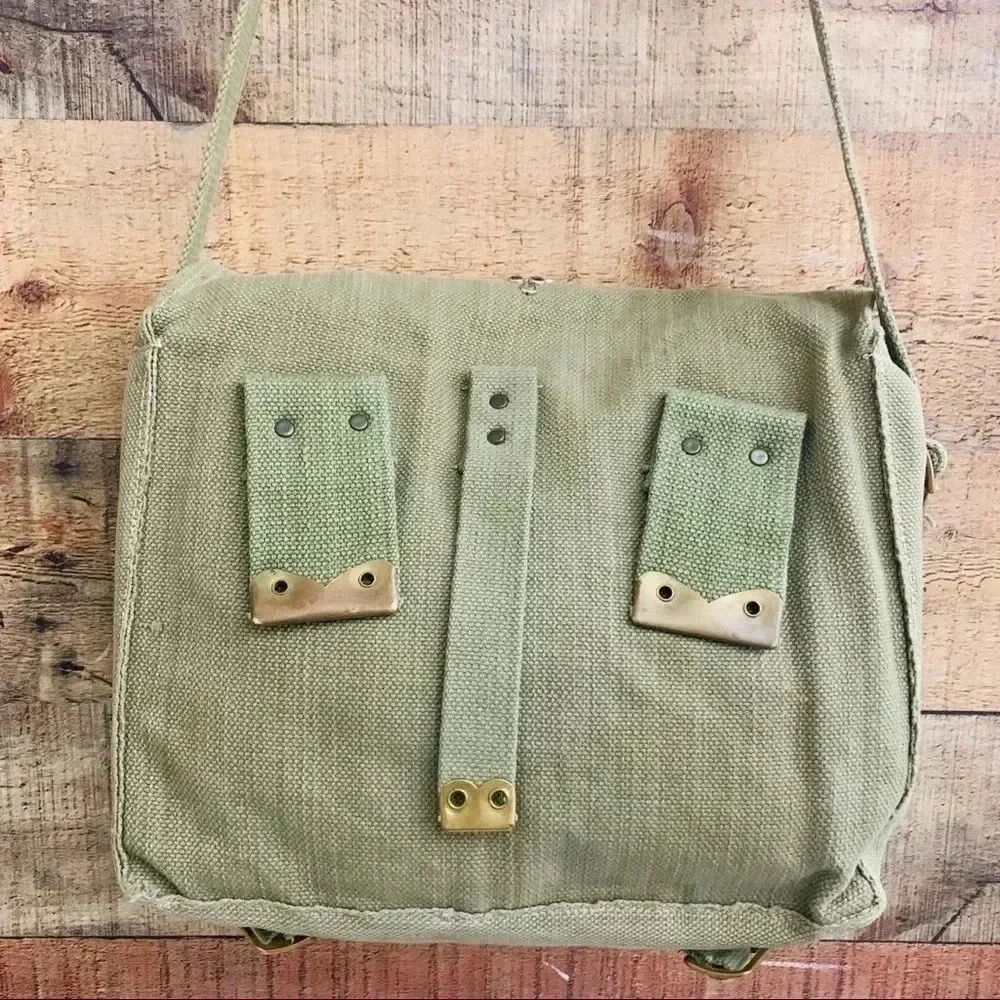 Kenta Los Angeles Army Bag w Crystal